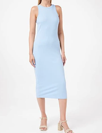 Rochie medie Vero Moda, albastru