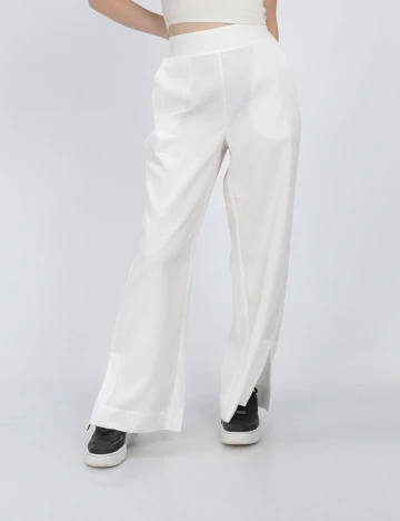 Pantaloni Vero Moda, alb