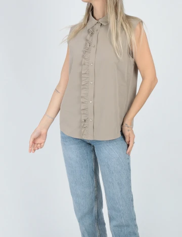 Camasa Vero Moda, bej