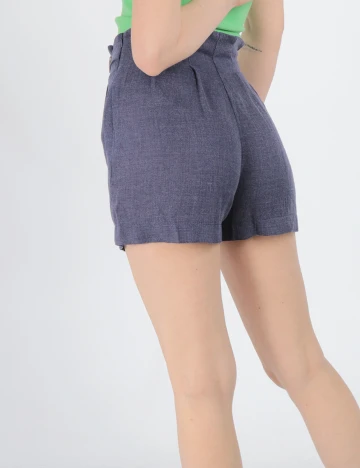 Pantaloni Scurti SHEIN, albastru