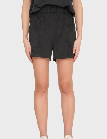 Pantaloni scurti Noisy May, negru