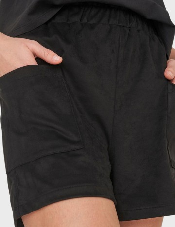 Pantaloni scurti Noisy May, negru