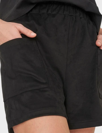 Pantaloni scurti Noisy May, negru