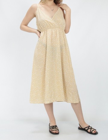 Rochie medie SHEIN, galben, S