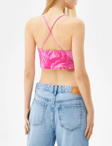 Top Bershka, roz Roz