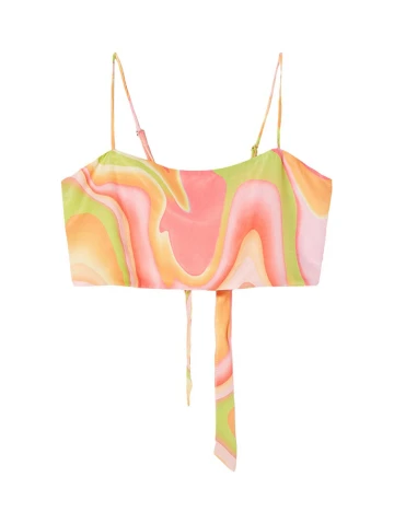 Top Bershka, mix culori