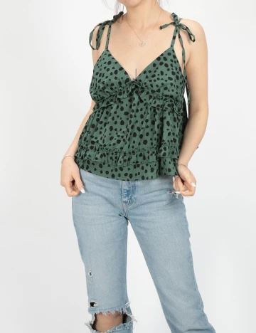 Top SHEIN, verde