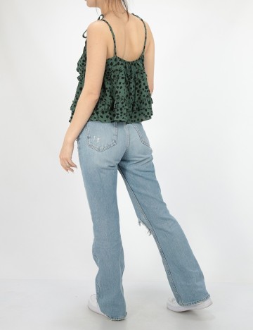 Top SHEIN, verde