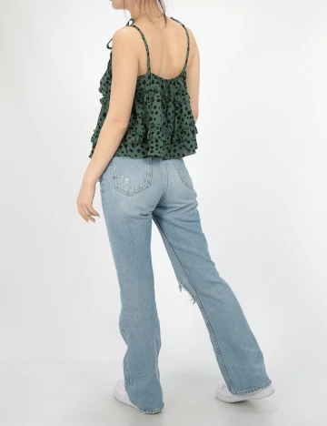 Top SHEIN, verde