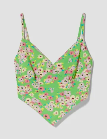 Top Bershka, verde
