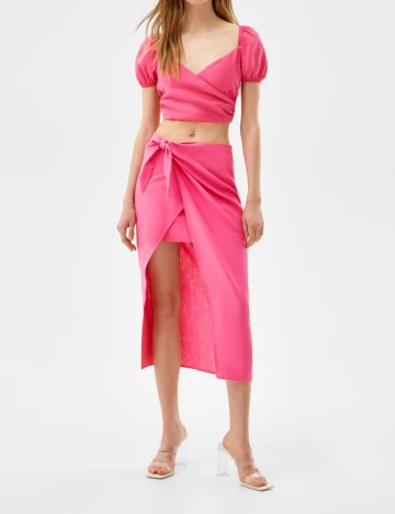 Top Bershka, roz Roz