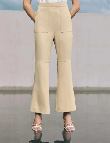 Pantaloni SHEIN, crem