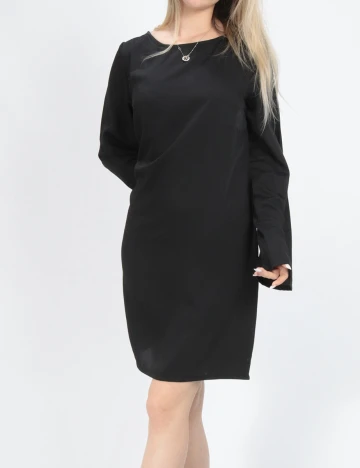 Rochie scurta BUBBLEROOM, negru