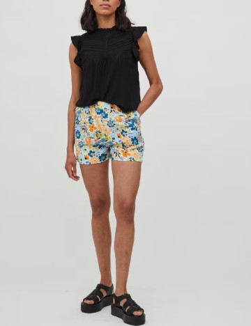 Pantaloni scurti Vila, floral