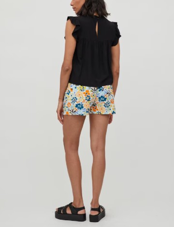 Pantaloni scurti Vila, floral