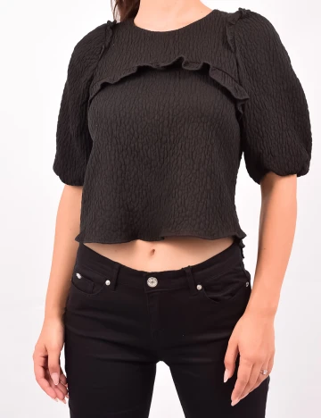 Top Zara, negru