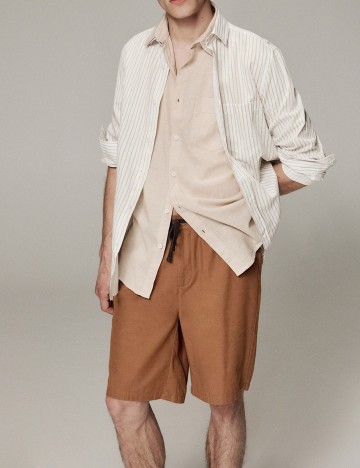 Pantaloni Scurti Reserved, maro, S