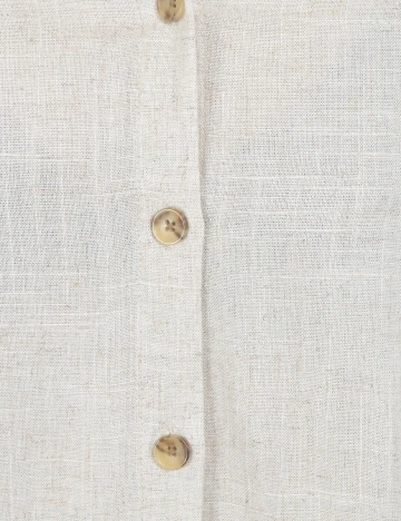Camasa overzise Vero Moda, crem