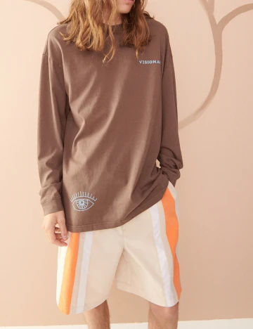 Pantaloni scurti Reserved, crem
