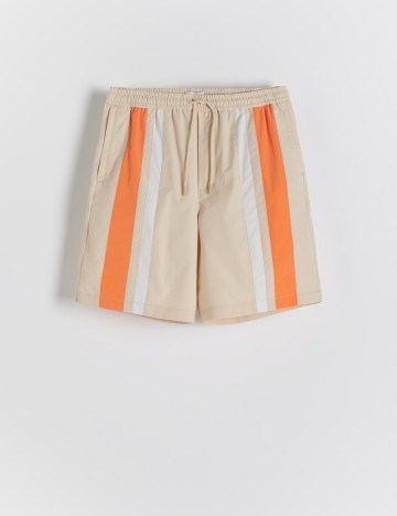 Pantaloni scurti Reserved, crem
