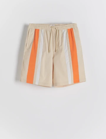 Pantaloni scurti Reserved, crem