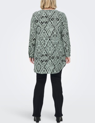 Bluza Only Carmakoma, verde