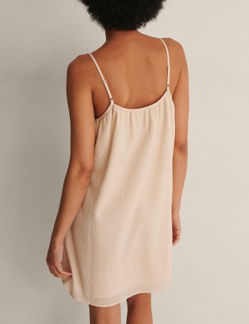 Rochie scurta NA-KD, nude