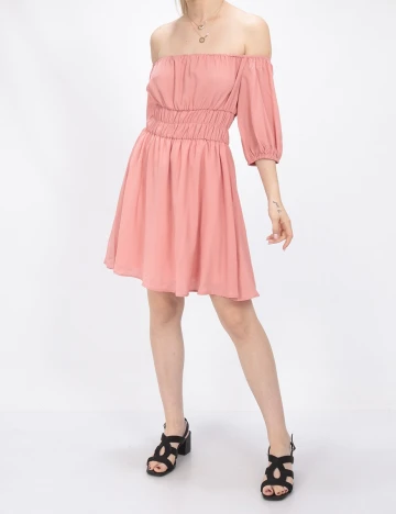 Rochie scurta SHEIN, roz