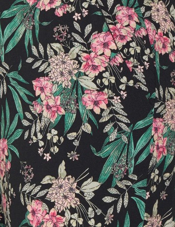 Pantaloni Vero Moda, negru floral