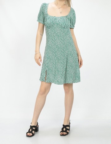 Rochie Scurta SHEIN, verde, S