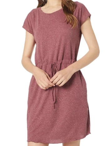 Rochie scurta Vero Moda, roz pudra inchis
