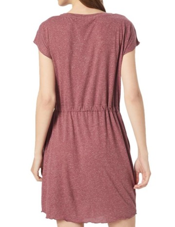 Rochie scurta Vero Moda, roz pudra inchis