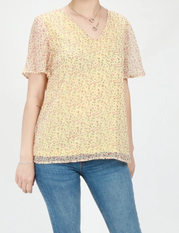 Bluza Vero Moda, galben