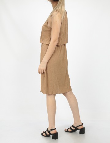 Rochie scurta Vila, maro
