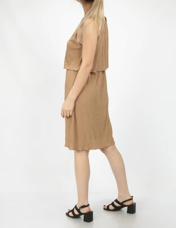 Rochie scurta Vila, maro