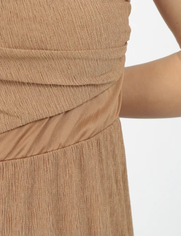 Rochie scurta Vila, maro
