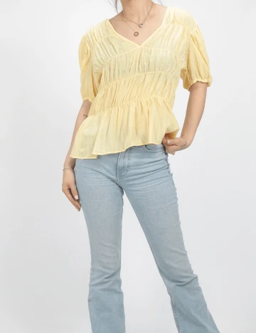 Bluza Vila, galben