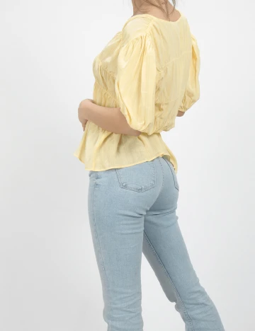 Bluza Vila, galben