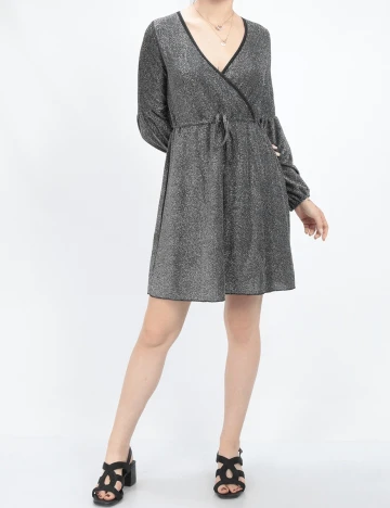 Rochie scurta SHEIN, gri