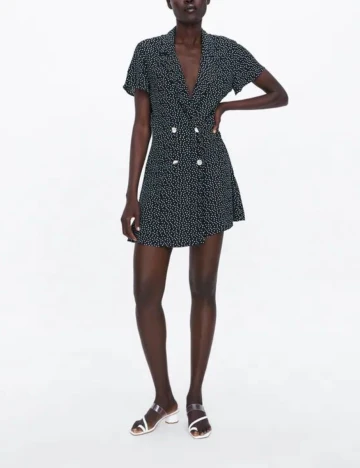 Salopeta Zara, negru Negru