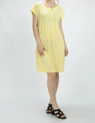 Rochie scurta Vero Moda, galben