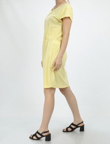 Rochie scurta Vero Moda, galben