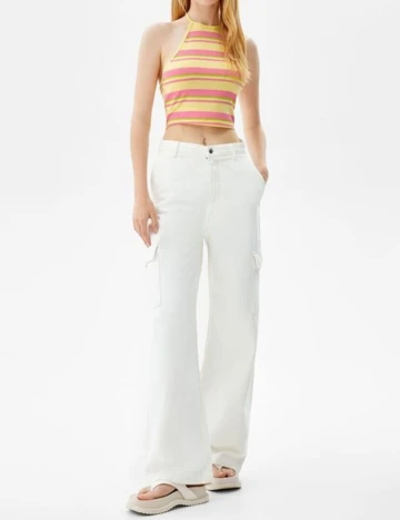 Top Bershka, mix culori