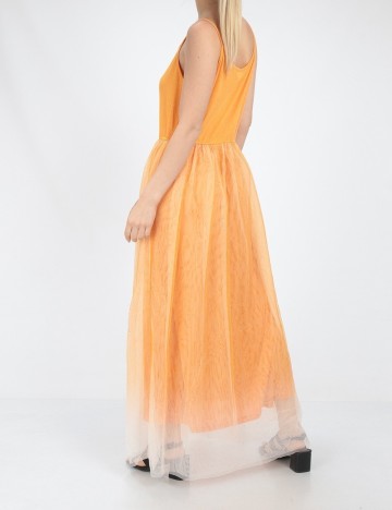 Rochie Lunga SHEIN, portocaliu