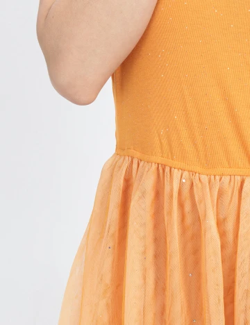 Rochie Lunga SHEIN, portocaliu
