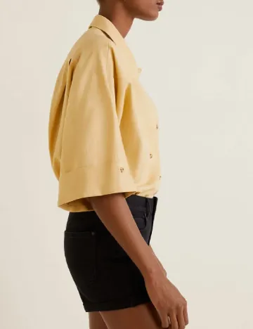 Pantaloni scurti Mango, negru