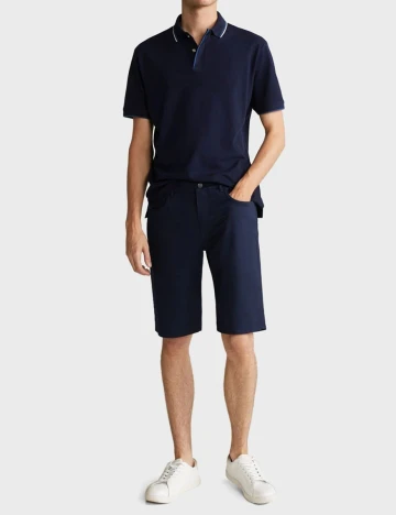 Pantaloni Scurti Mango, bleumarin