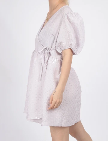 Rochie scurta Vila, gri