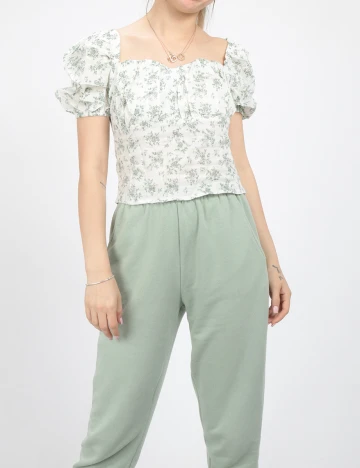 Top SHEIN, alb