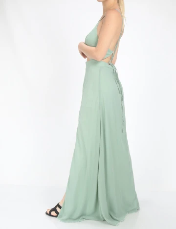 Rochie lunga SHEIN, verde
